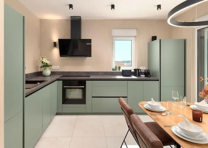 アパート Sea & Sky - Boutique Sea View Apartment With Large Terrace *